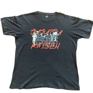 JUJUTSU KAISEN X UNIQLO YUJI ITADORI High School Mens Anime Kenjaku XL